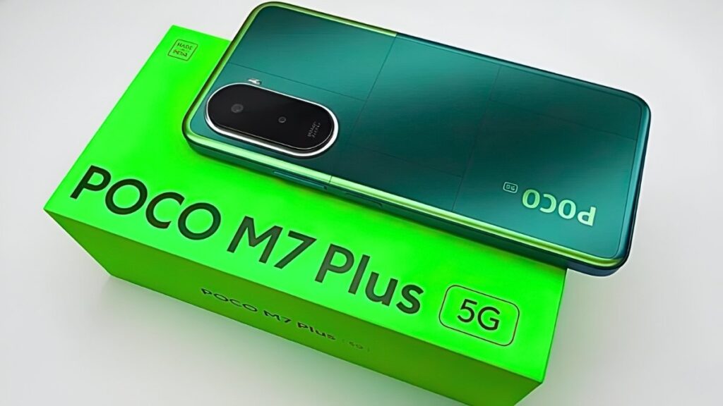 POCO M7 Plus 5G Launch Highlights Powerful Battery Smooth 144Hz Screen & Low Price