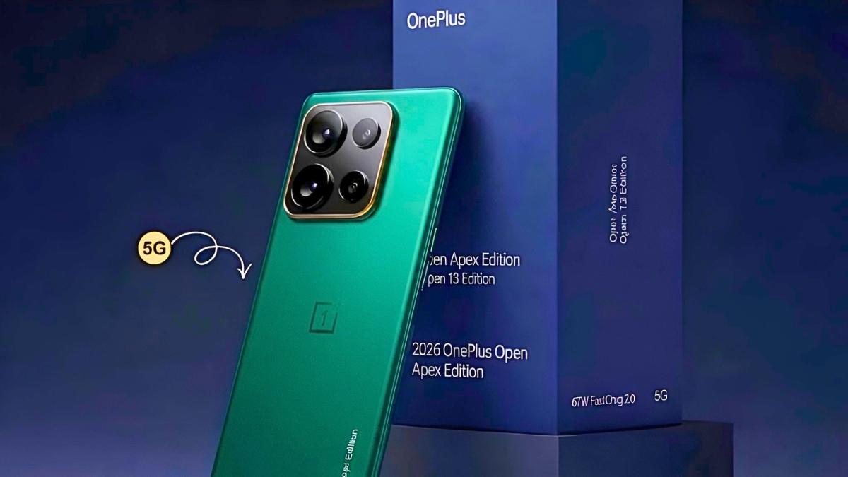 OnePlus Foldable Phone 2026 Open Apex Edition 6G with Premium Design and Power