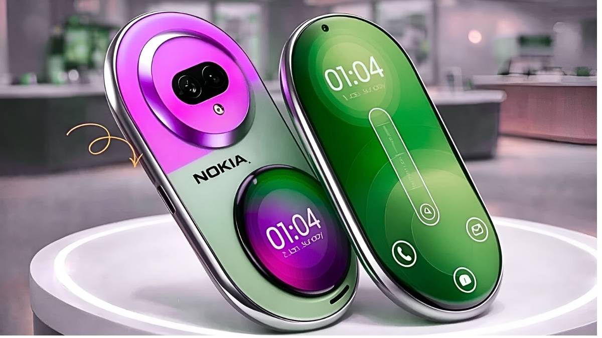 Nokia 2026 Foldable 5G Phone Debuts with Dual Screen Design and Massive Battery